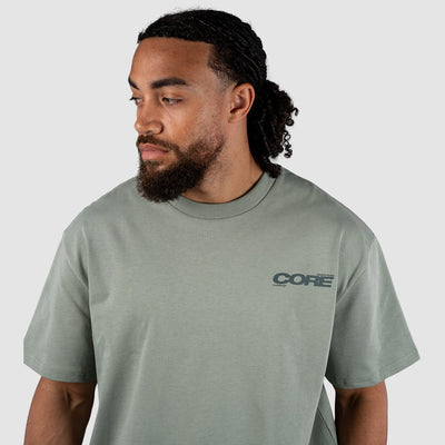 Core Heavyweight T-Shirt – Sage - Kecks