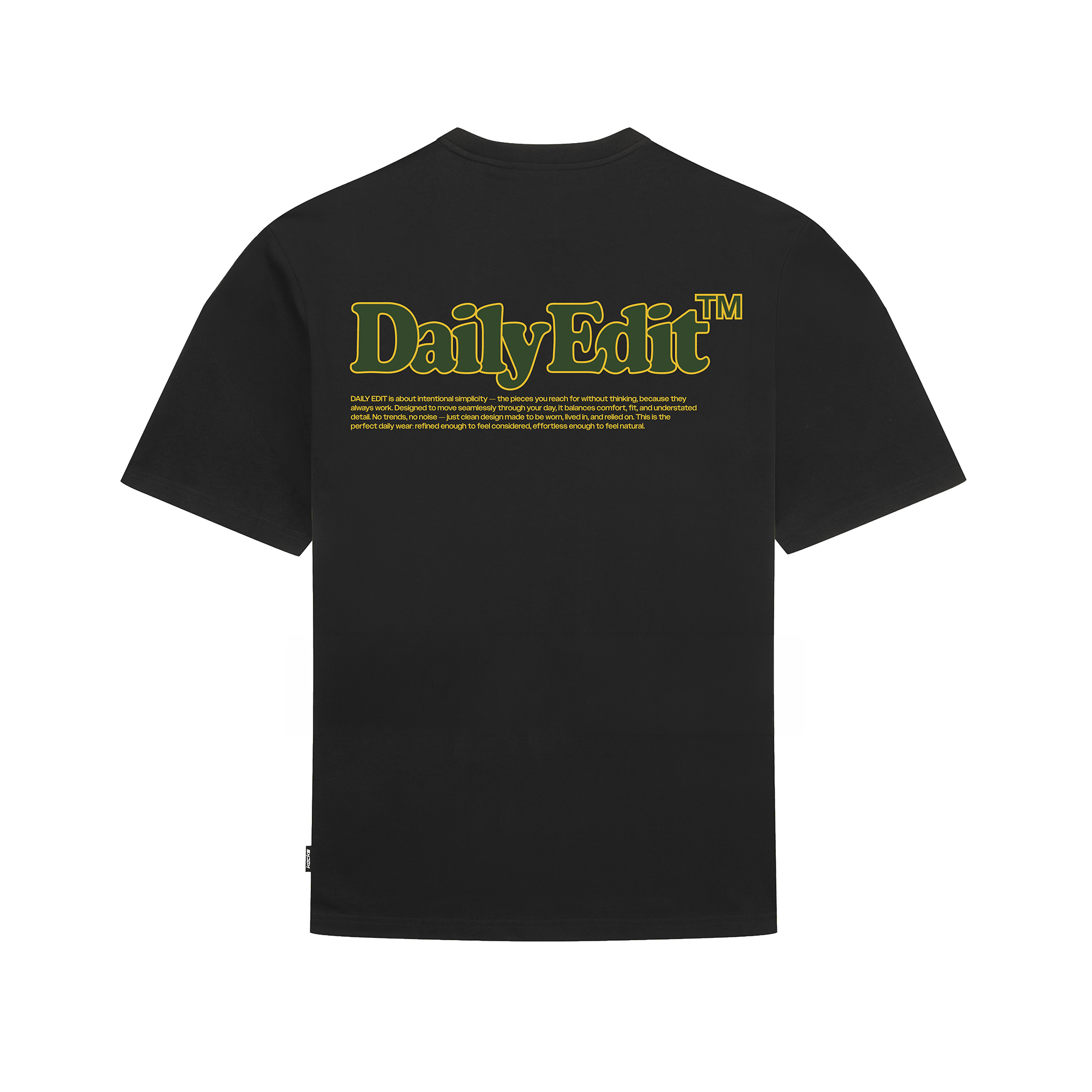 Daily Heavyweight T-Shirt – Black - Kecks