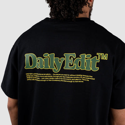 Daily Heavyweight T-Shirt – Black - Kecks