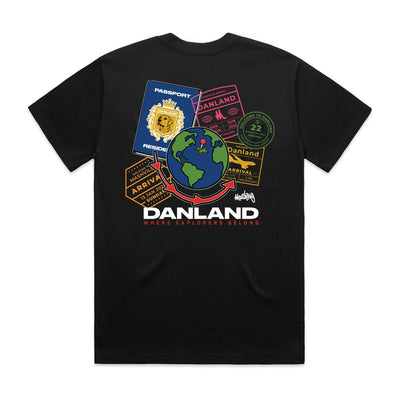 Danland Passport Tee – Black - Kecks