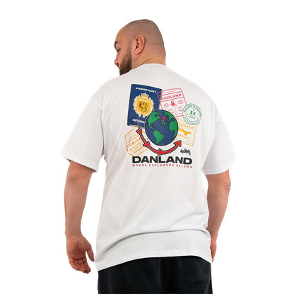 Danland Passport Tee – White - Kecks