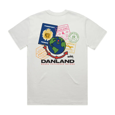 Danland World Tee – White - Kecks