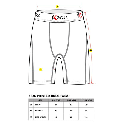 Dusk Distortion Boys Boxers - Kecks