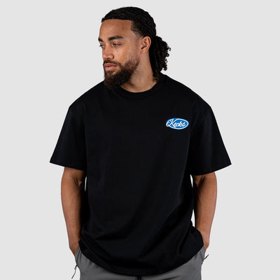 Emblem Heavyweight T-Shirt – Black - Kecks