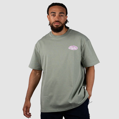 Emblem Heavyweight T-Shirt – Sage - Kecks