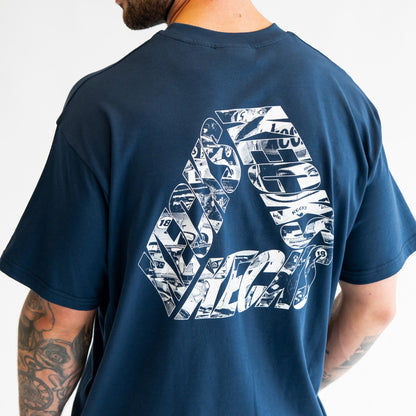 Fade Navy Tee - Kecks