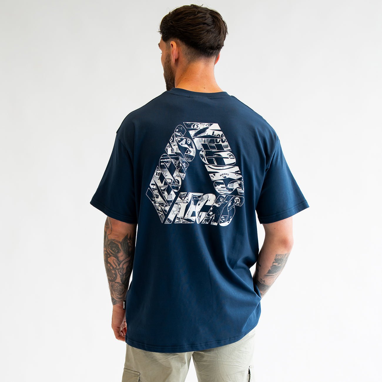 Fade Navy Tee - Kecks