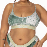 Forest Paisley Lounge Bralette - Kecks