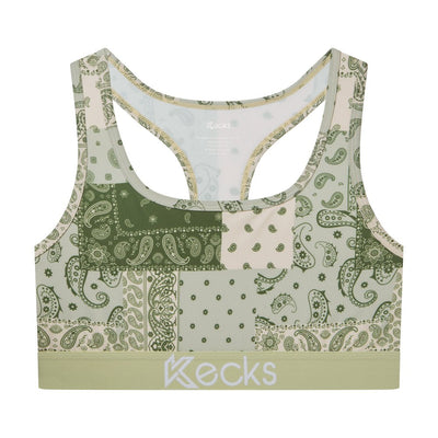 Forest Paisley Sports Bralette - Kecks