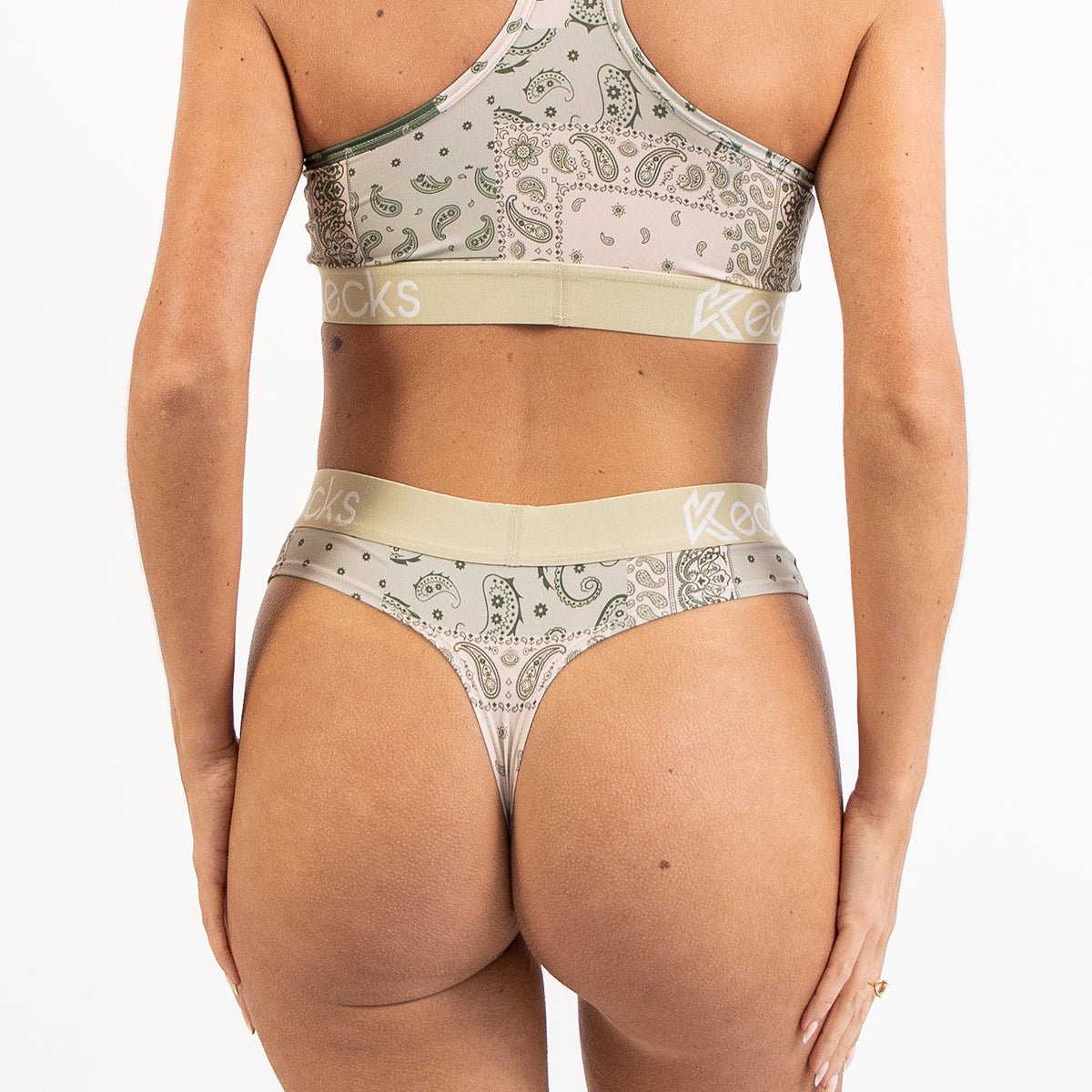 Forest Paisley Thong - Kecks