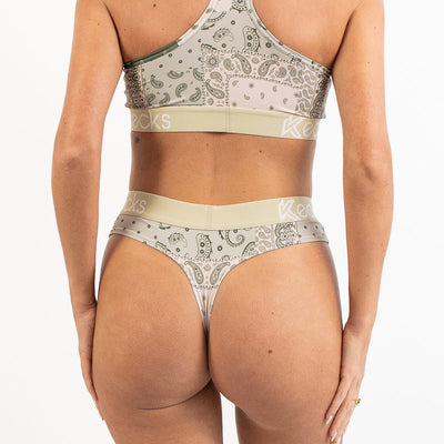 Forest Paisley Thong - Kecks