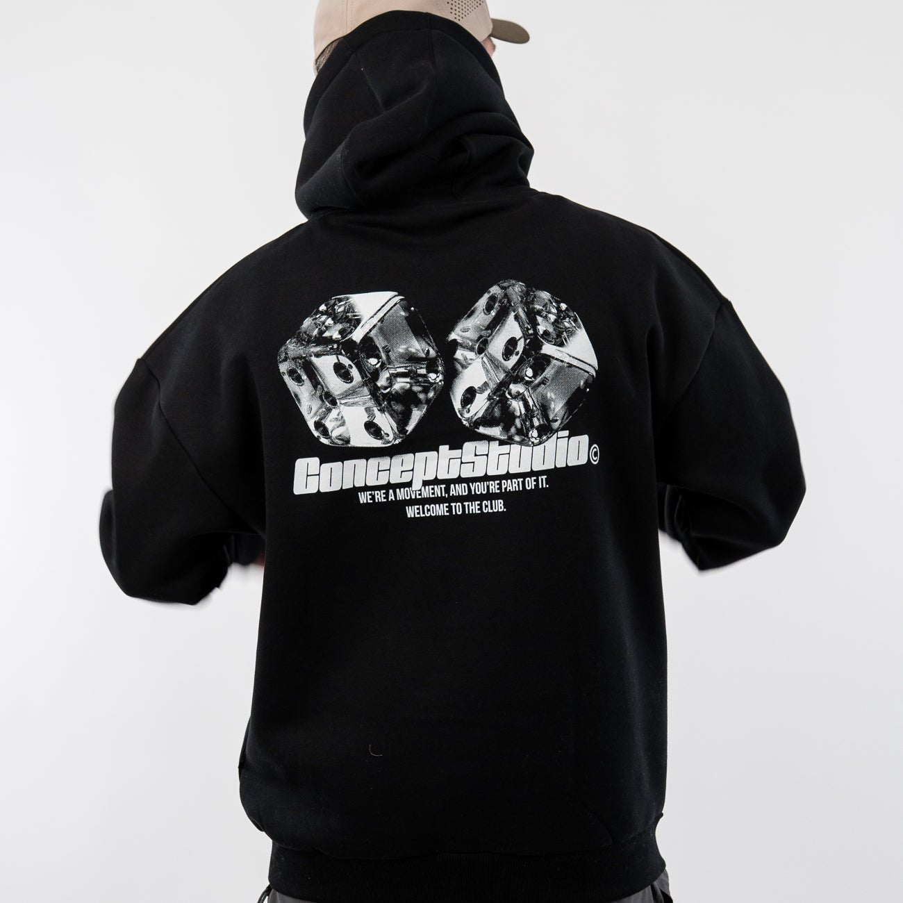 Gamble Black Hoodie - Kecks