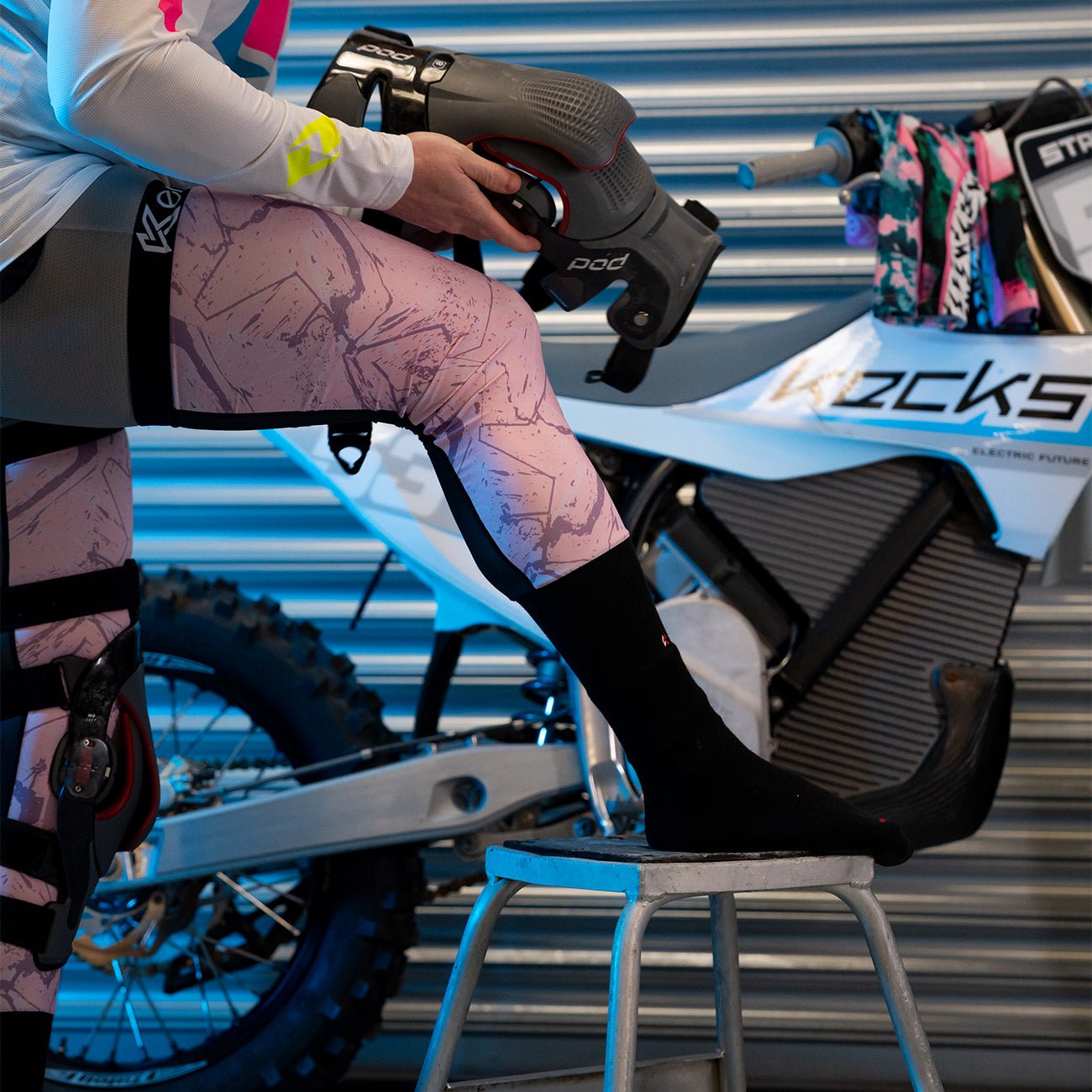 Glacier Moto Sock - Kecks