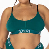 Green Modal Lounge Bralette - Kecks