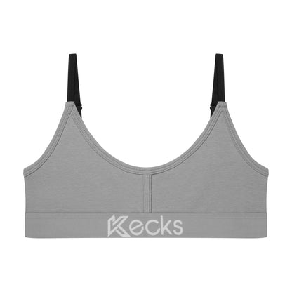 Grey Modal Lounge Bralette - Kecks