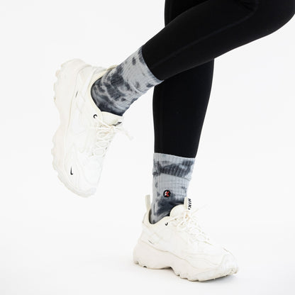 Grey Tie Dye Crew Sock - Kecks