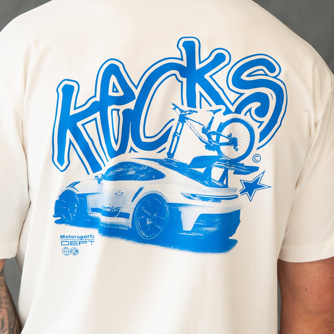 Gt division White Tee - Kecks