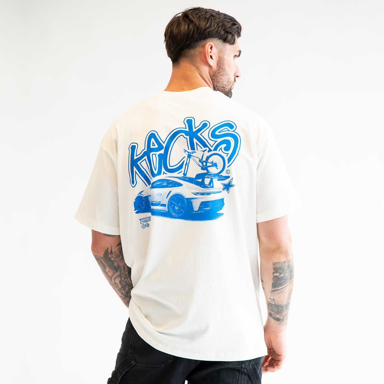 Gt division White Tee - Kecks
