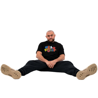 Hello Doggy Icon Tee – Black - Kecks