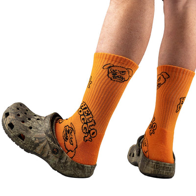 Hello Doggy Sock Orange - Kecks