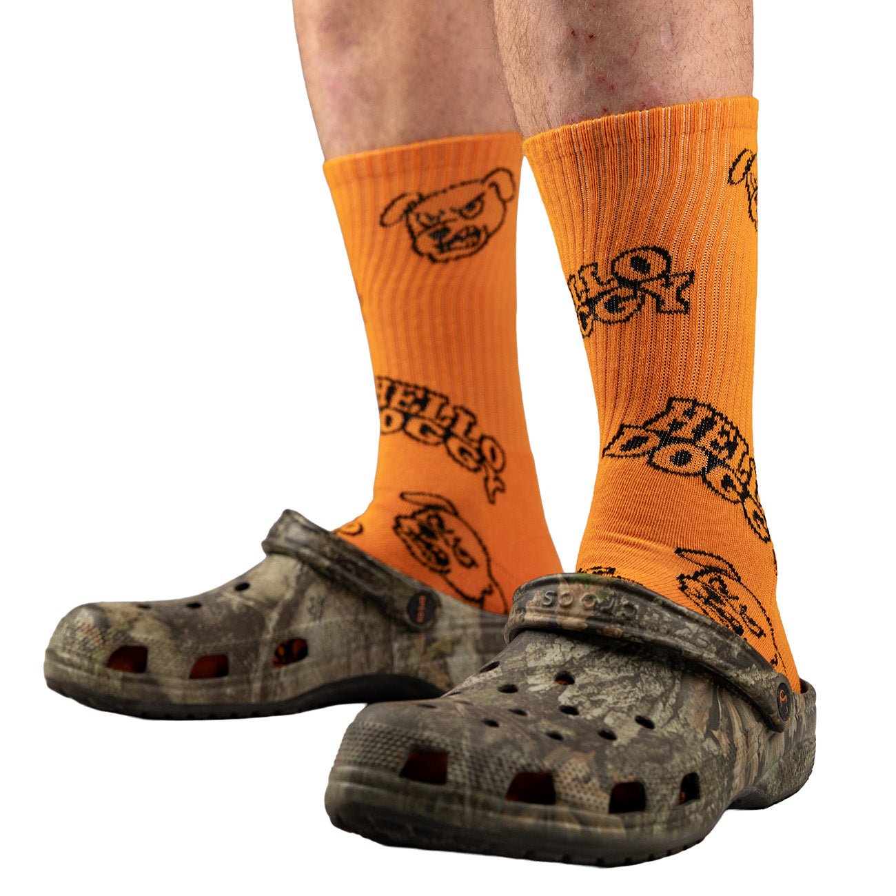 Hello Doggy Sock Orange - Kecks