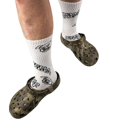 Hello Doggy Sock White - Kecks