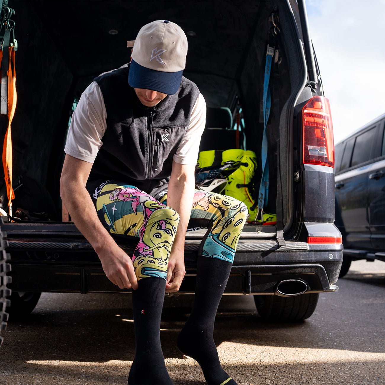 Invaders Moto Sock - Kecks