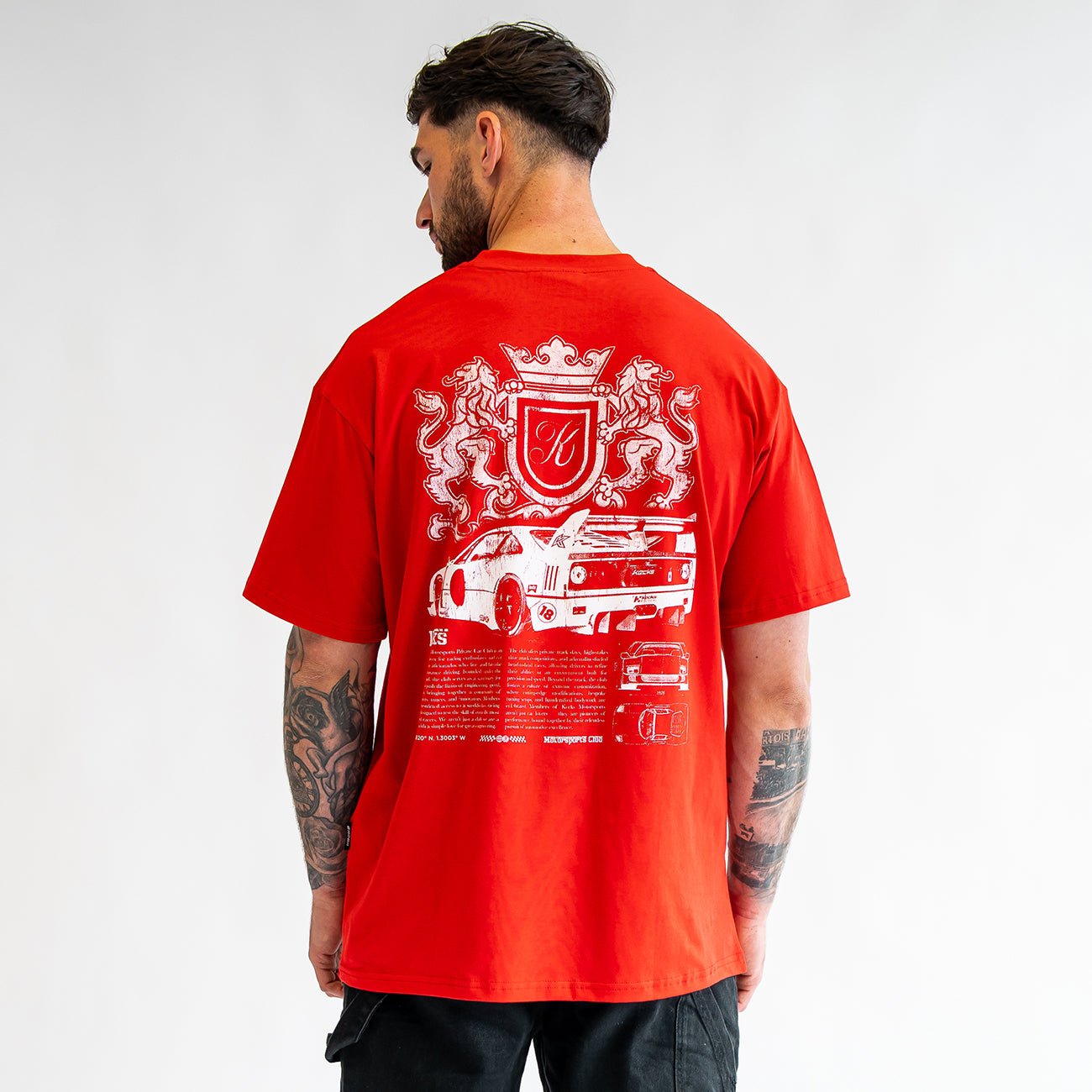 Italia Red Tee - Kecks
