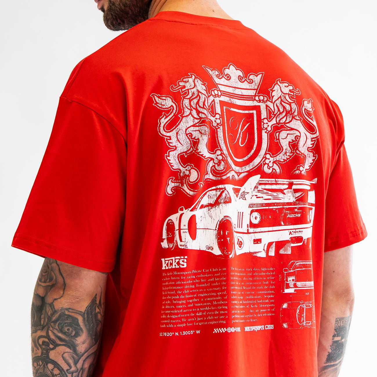 Italia Red Tee - Kecks