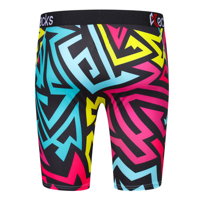 Jagged Maze Mens Boxer Shorts - Kecks