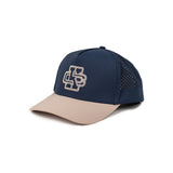 K Emblem Cap Navy/Tan - Kecks