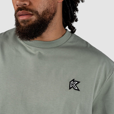 K - Icon Heavyweight T-Shirt – Sage - Kecks