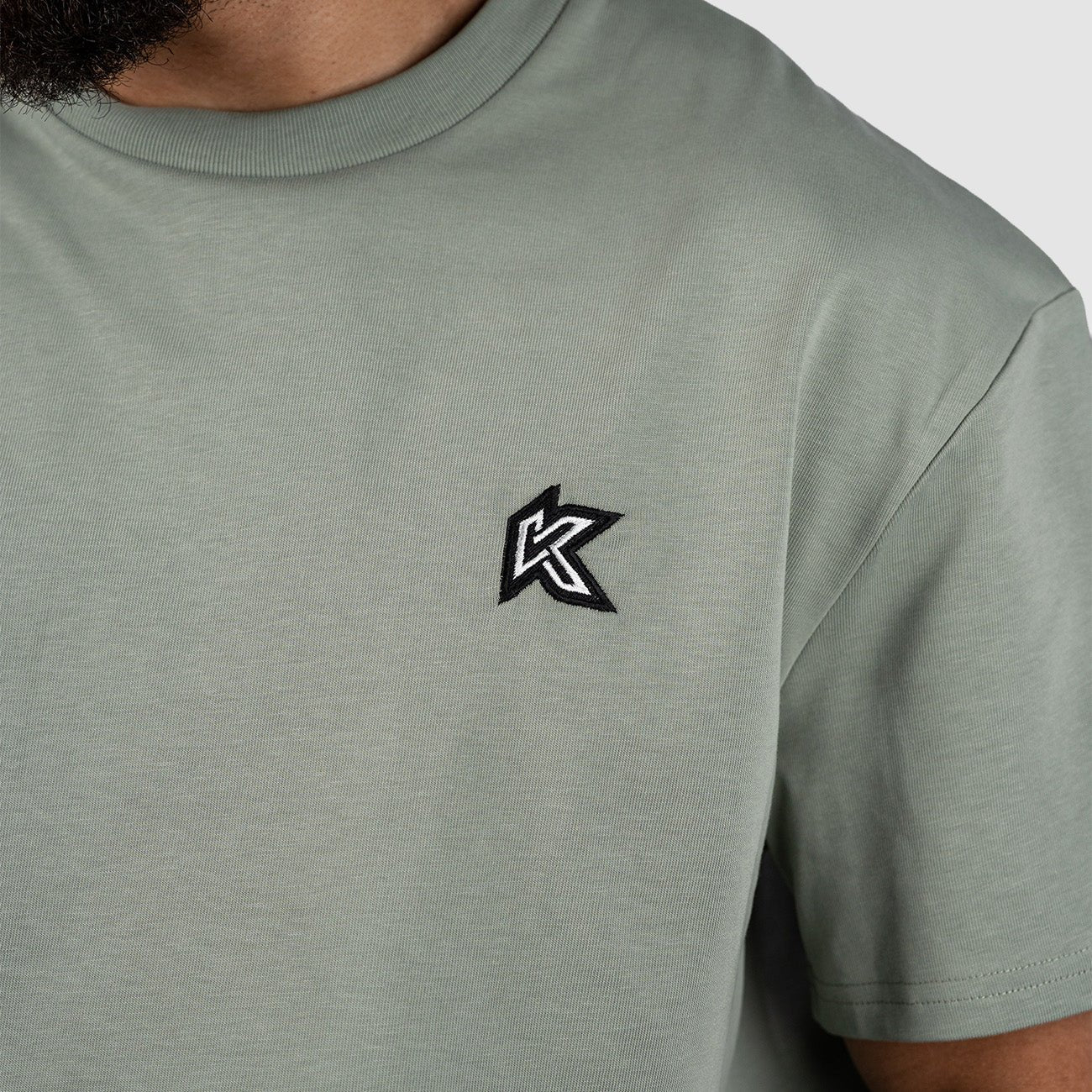 K - Icon Heavyweight T-Shirt – Sage - Kecks
