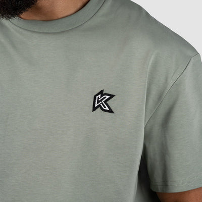 K - Icon Heavyweight T-Shirt – Sage - Kecks