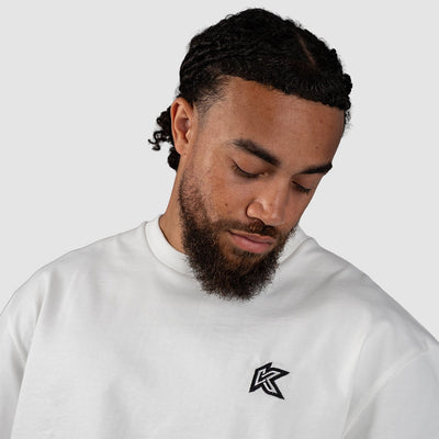 K - Icon Heavyweight T-Shirt – White - Kecks
