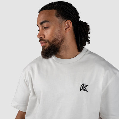 K - Icon Heavyweight T-Shirt – White - Kecks