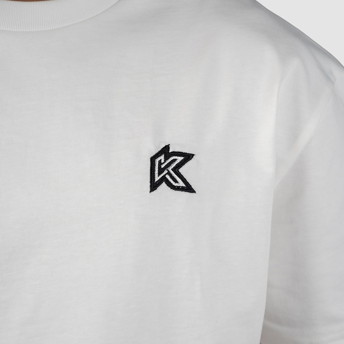 K - Icon Heavyweight T-Shirt – White - Kecks