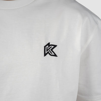 K - Icon Heavyweight T-Shirt – White - Kecks