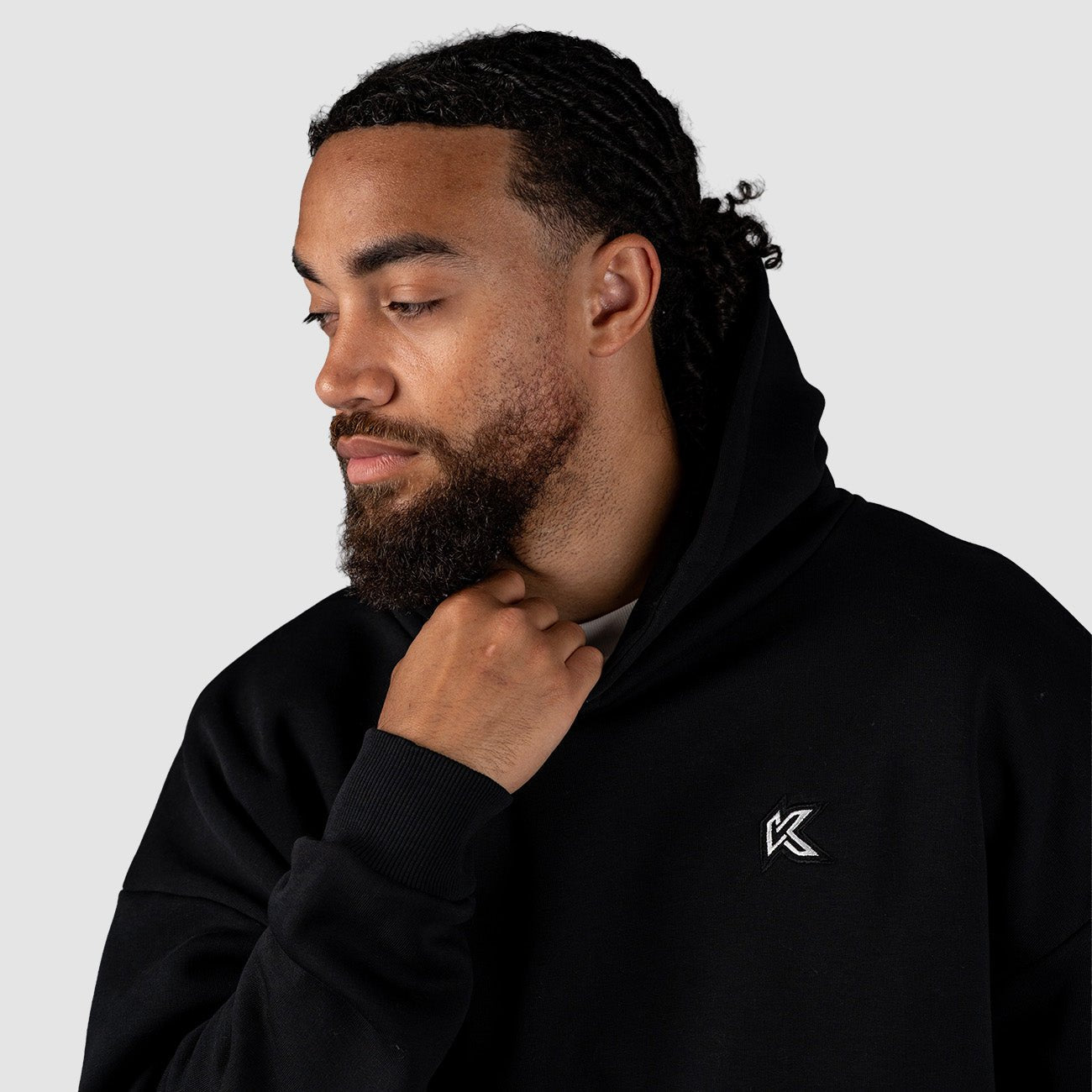 K Icon Hoodie Black - Kecks