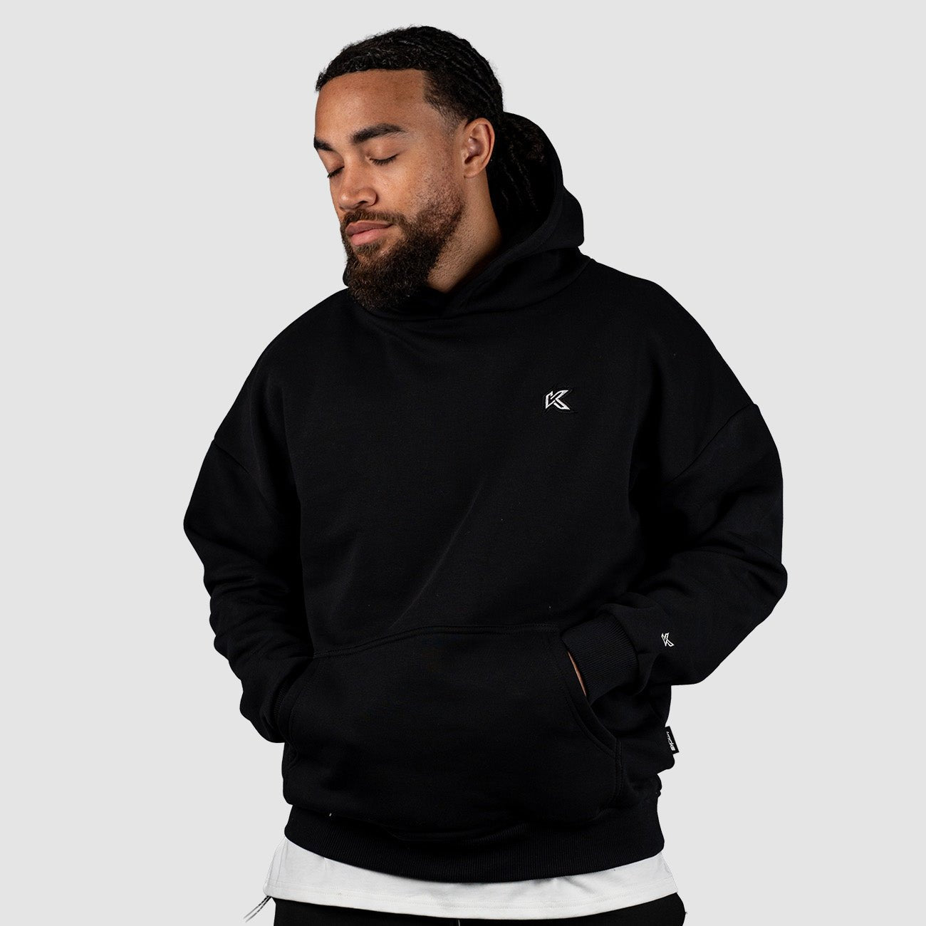 K Icon Hoodie Black - Kecks