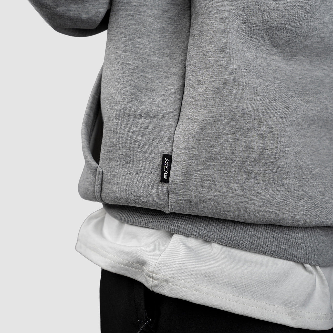 K Icon Hoodie Grey - Kecks