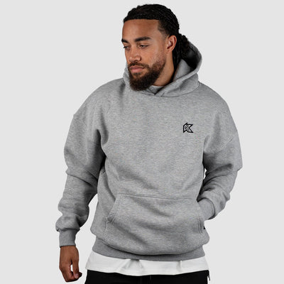 K Icon Hoodie Grey - Kecks
