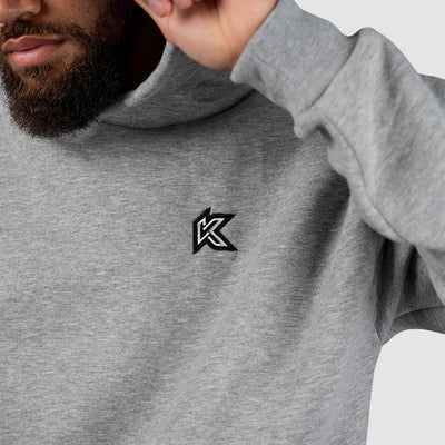 K Icon Hoodie Grey - Kecks