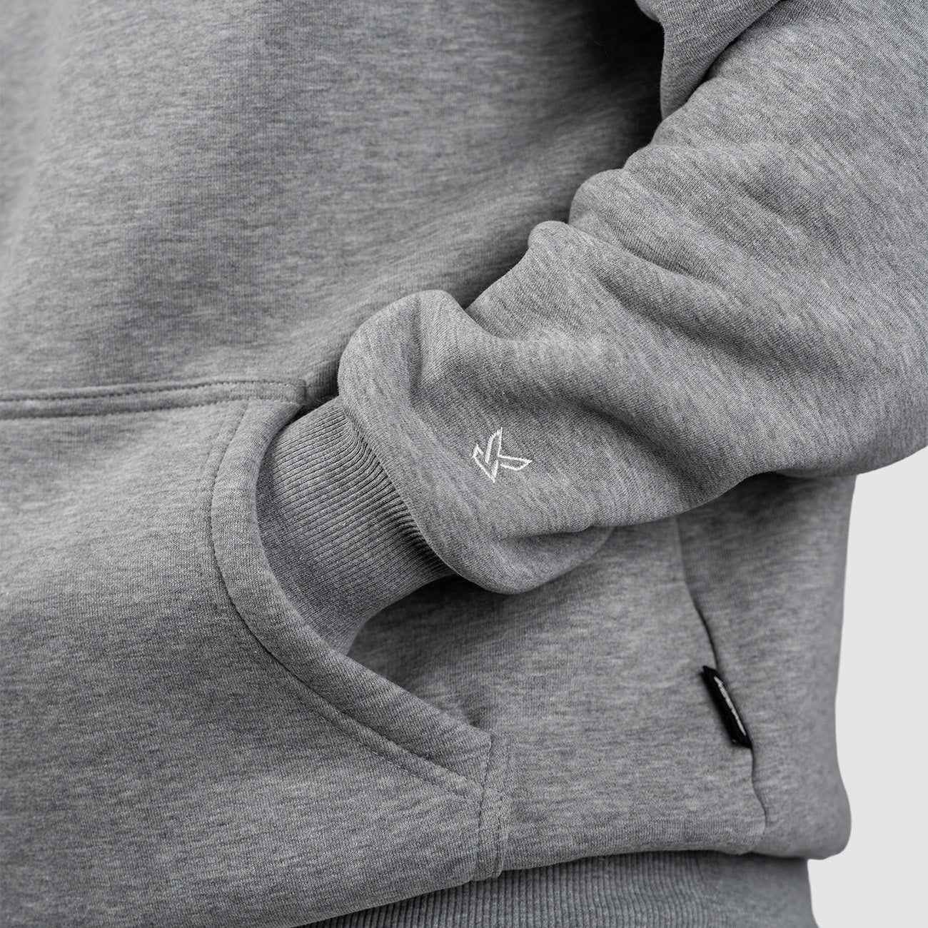 K Icon Hoodie Grey - Kecks
