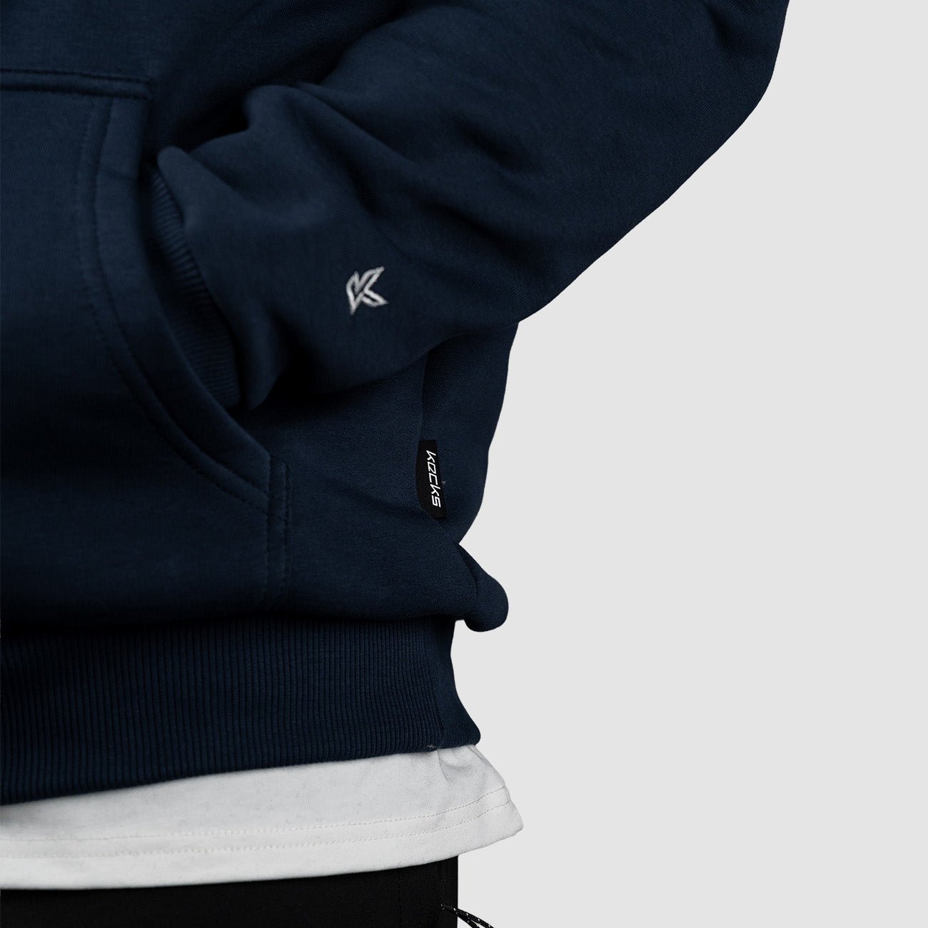 K Icon Hoodie Navy - Kecks