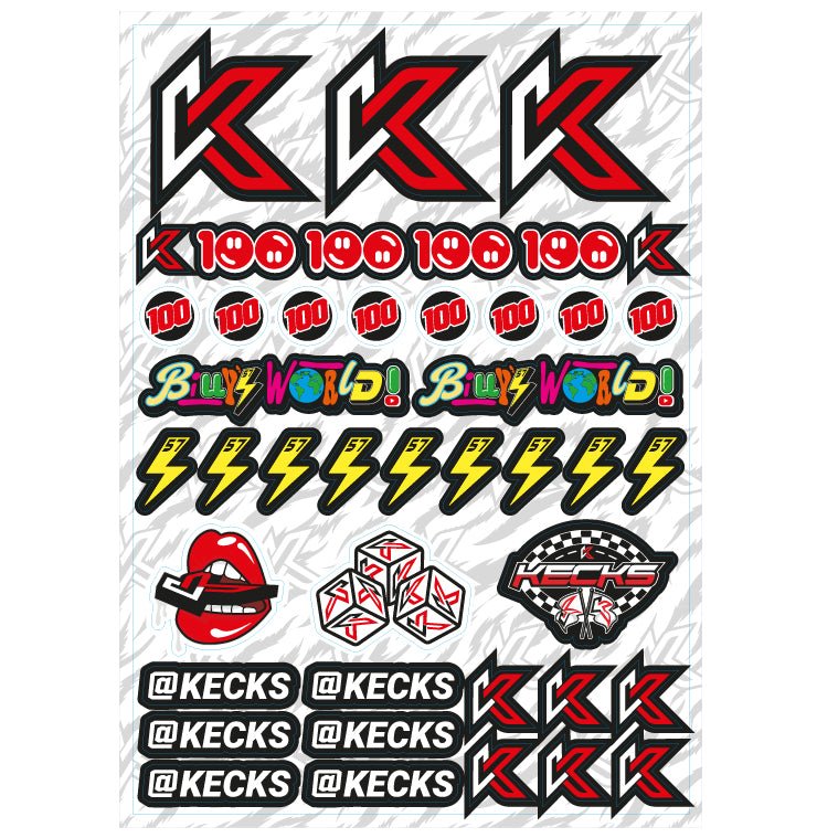 Kecks Sticker Sheet - Kecks