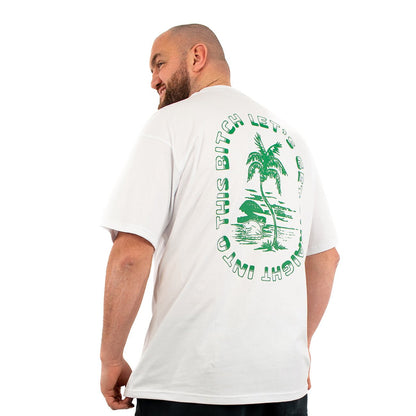 Lets Get Straight Tee – White - Kecks