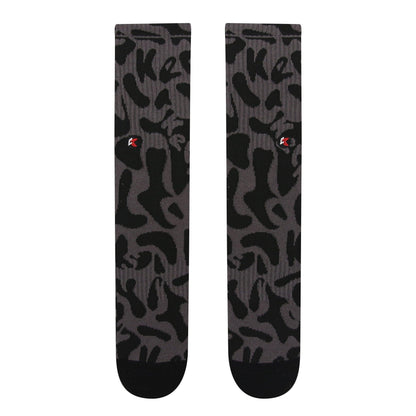 Liquid Black Crew Sock - Kecks