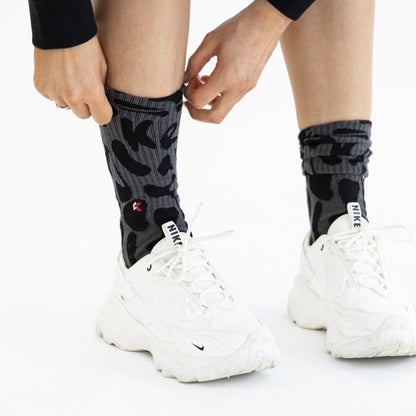 Liquid Black Crew Sock - Kecks