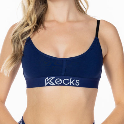 Navy Modal Lounge Bralette - Kecks